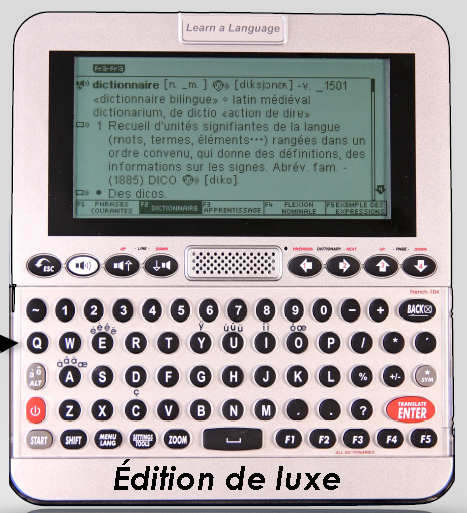 Dictionnaire électronique bilingue Franklin LV4D